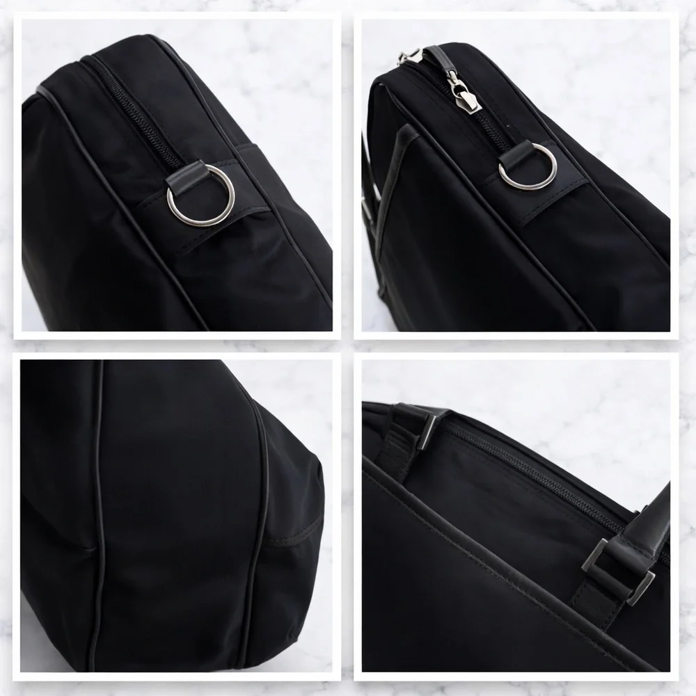 Burberry Black Label Nylon Briefcase